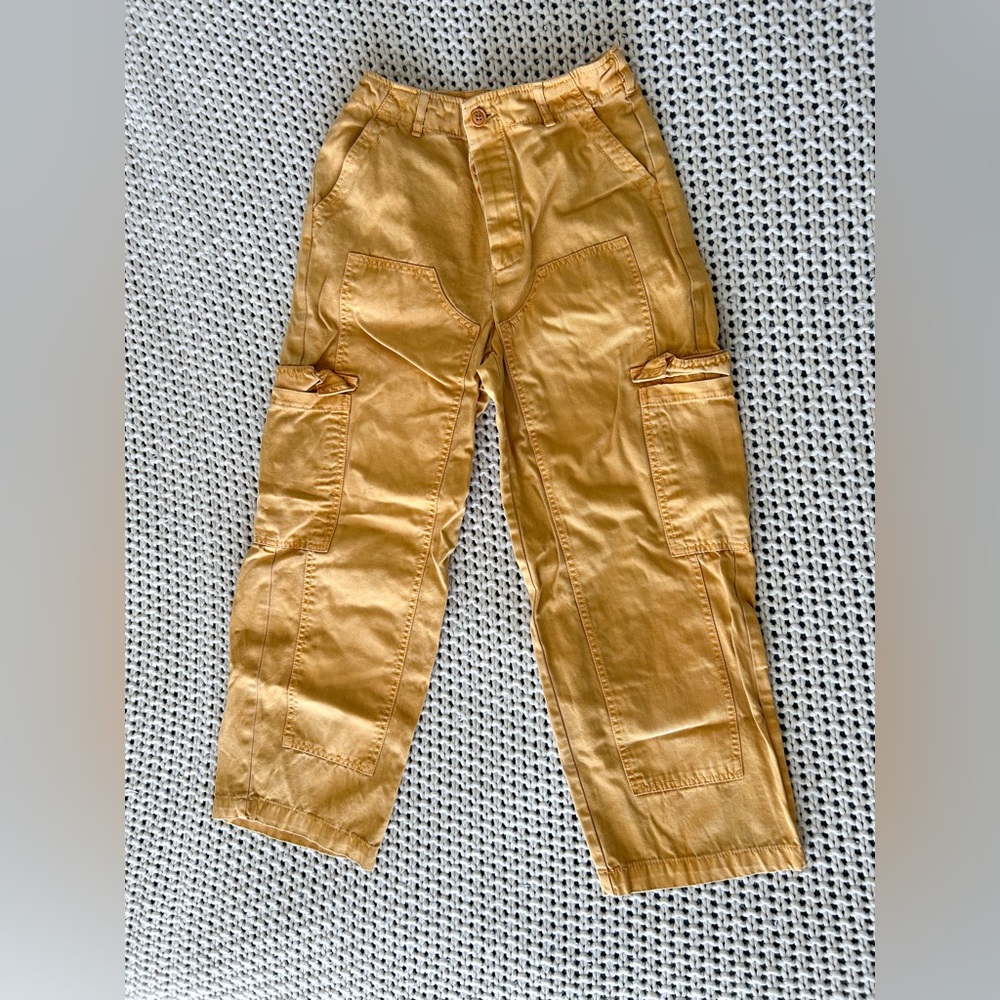 Yellow Cargo Pants